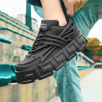 AUTUMN AND WINTER LEISURE HEIGHTENING SPORTS SHOES 